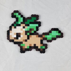Leafeon Overworld Sprite Pokemon Perler